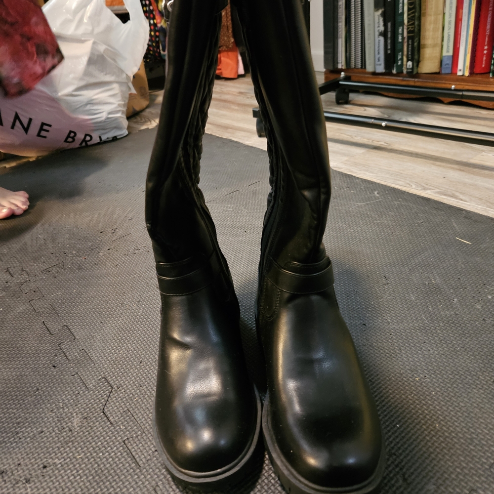 Torrid Black Combat Boots
